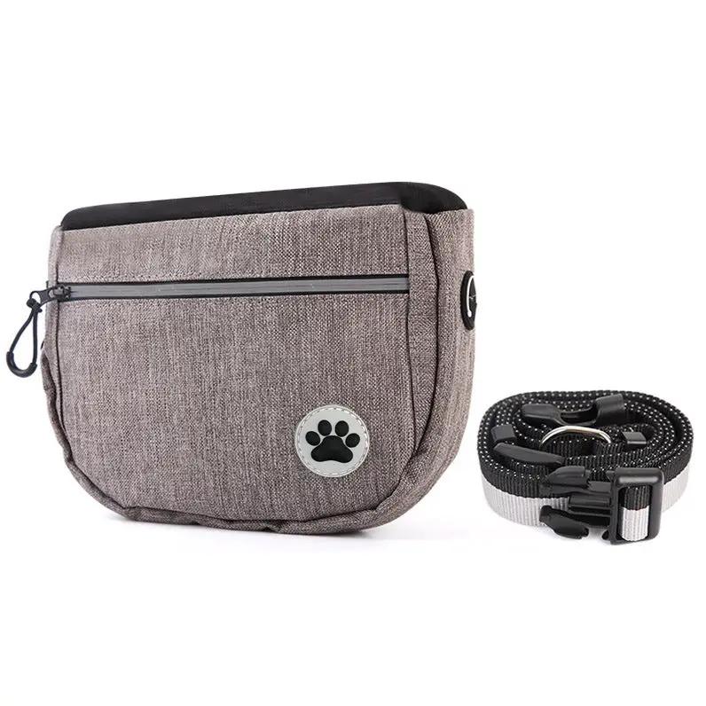 Pet Snack Bag Walking Dog Artifact Pet Training Pockets Outing Dog Training Snack Bag by eprolo