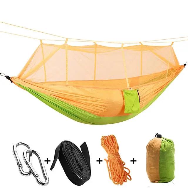 Ultralight Parachute Hammock Hunting Mosquito Net Double Person Sleeping Bed Drop-Shipping Outdoor Camping Portable Hammock by eprolo