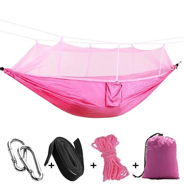 Ultralight Parachute Hammock Hunting Mosquito Net Double Person Sleeping Bed Drop-Shipping Outdoor Camping Portable Hammock by eprolo