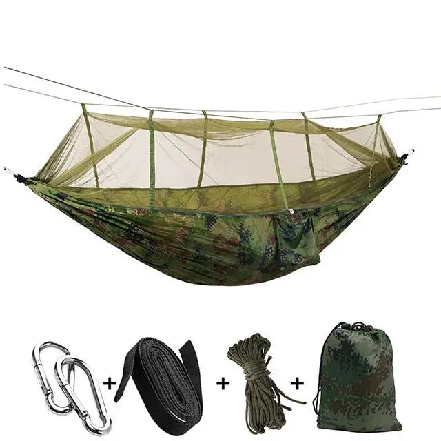 Ultralight Parachute Hammock Hunting Mosquito Net Double Person Sleeping Bed Drop-Shipping Outdoor Camping Portable Hammock by eprolo