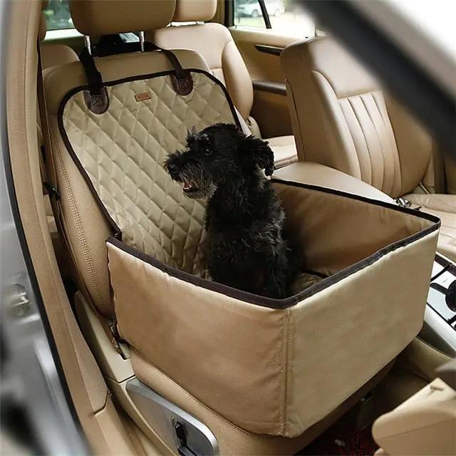 Pet Dog Car Seat Cover Protector Waterproof Vehicle Pet Mat Blanket Foldable Pet Dog Car Carrier Basket Safety Single Seat Bag by eprolo