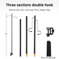 Outdoor Lightweight Aluminum Alloy Portable Camping Lamp Holder Lantern Stand with Storage Bag by eprolo