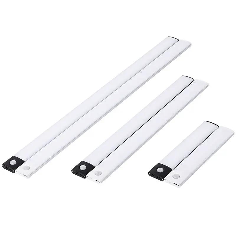 Ultra-Thin Intelligent Body Sensor Led Lights Long Strip Wireless Magnetic Closet Lights With Rechargeable Wine Cabinet Light Strip by eprolo