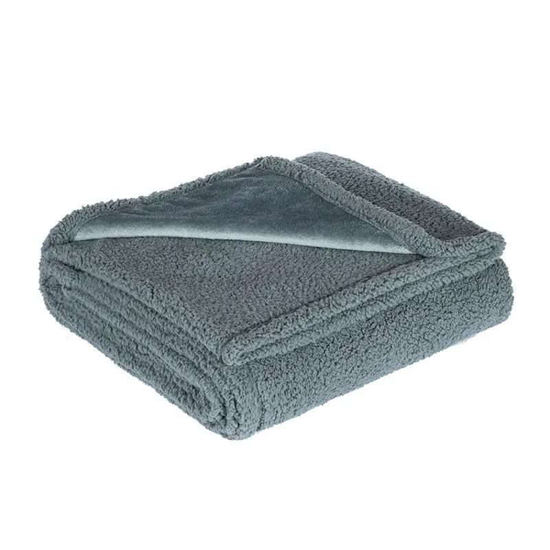 Pet waterproof blanket flannel comfortable cotton fleece Sherpa thick pet blanket by eprolo