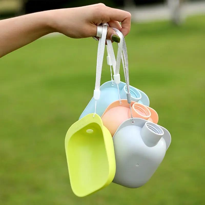 Dog Travel Water Bottle Portable Pet Dog Water Bottle Drinking Water Feeder for Dog Cat Outdoor Water Bowl Bottle Pet Supplies by eprolo