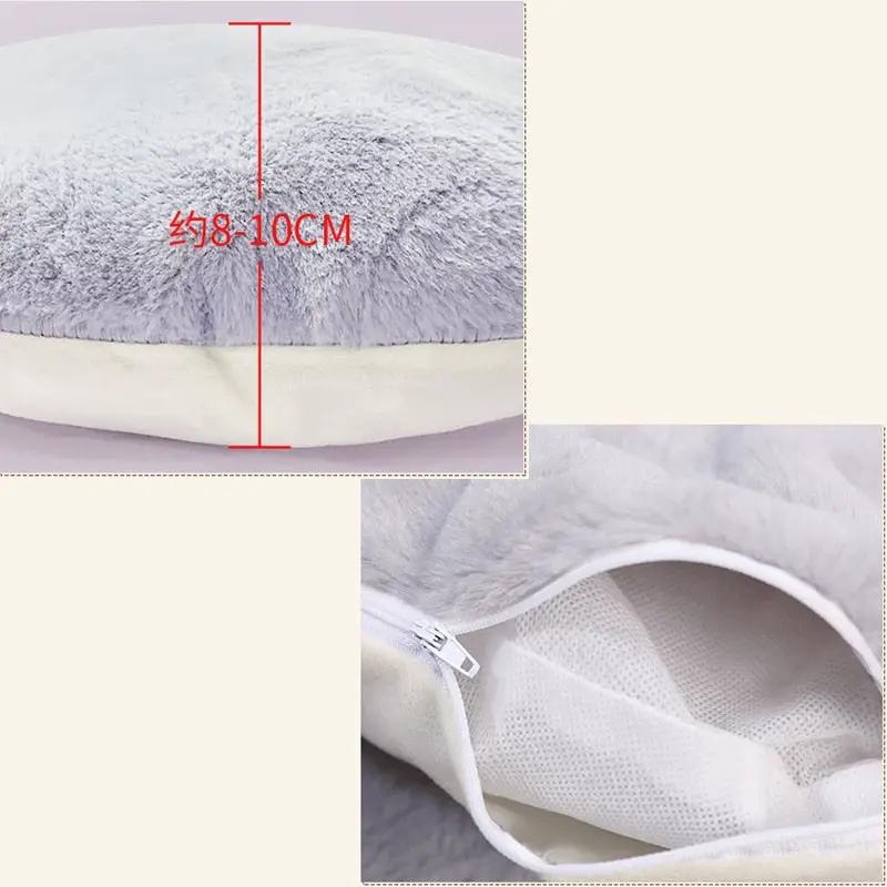 HOOPET Cat Bed House Soft Plush Kennel Puppy Cushion Small Dogs Cats Nest Winter Warm Sleeping Pet Dog Bed Pet Mat Supplies by eprolo