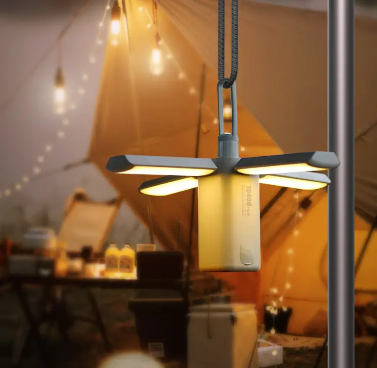 Outdoor mountain camping camping camping light with long endurance and multifunctional flashlight tent light portable canopy by eprolo
