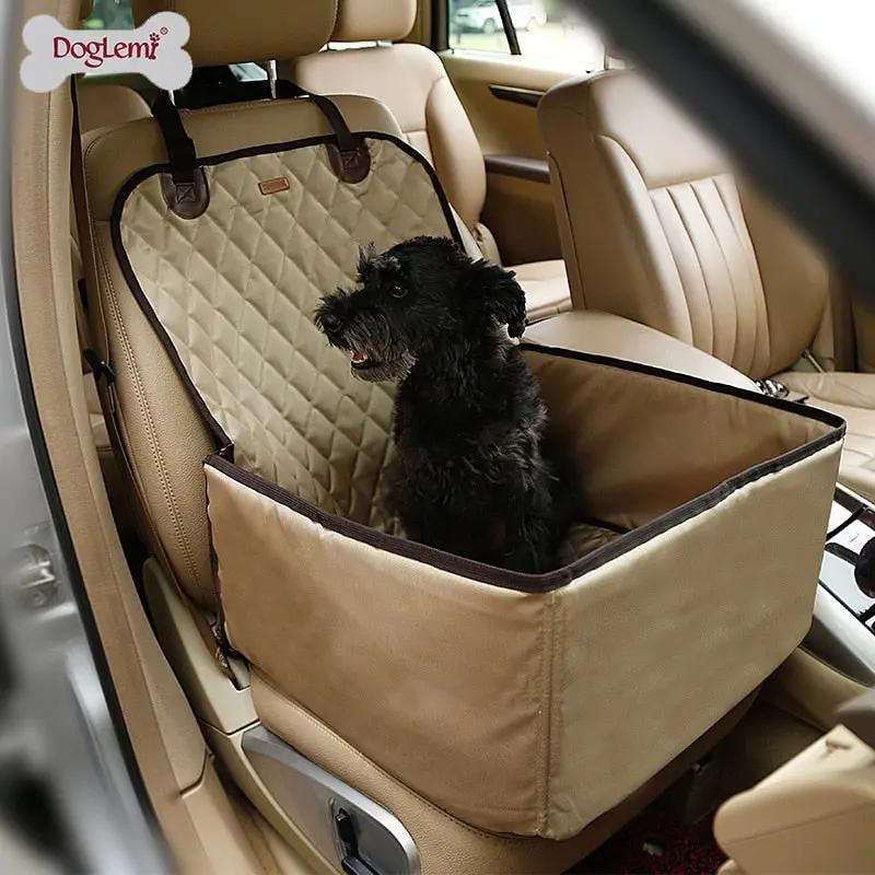 Pet Dog Car Seat Cover Protector Waterproof Vehicle Pet Mat Blanket Foldable Pet Dog Car Carrier Basket Safety Single Seat Bag by eprolo