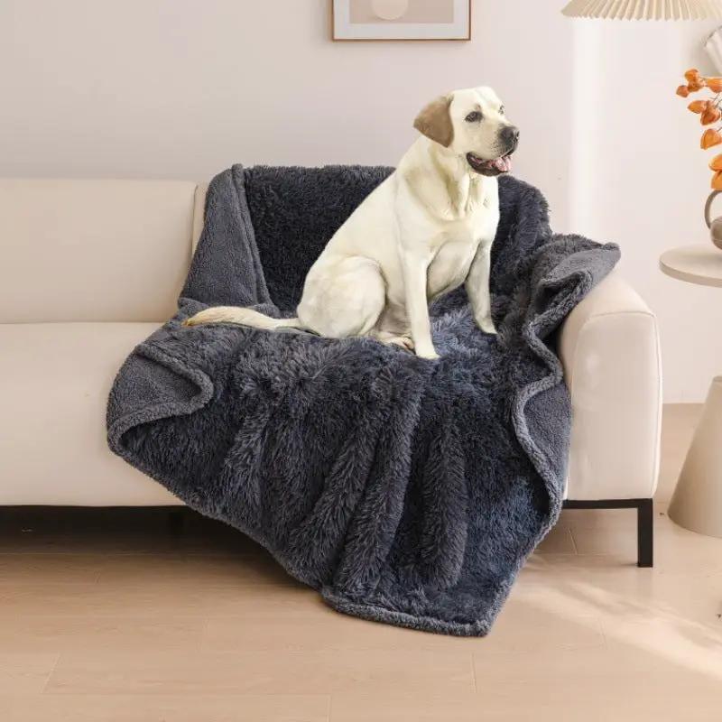 Pet waterproof blanket flannel comfortable cotton fleece Sherpa thick pet blanket by eprolo