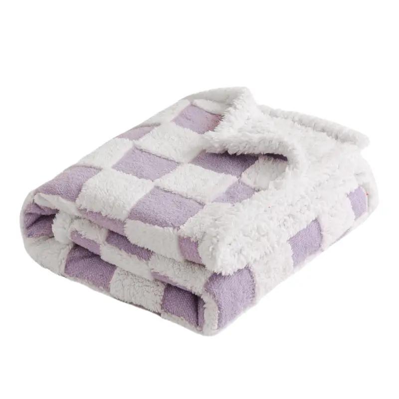 Pet waterproof blanket flannel comfortable cotton fleece Sherpa thick pet blanket by eprolo