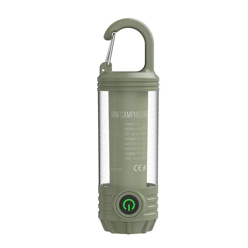 Multi functional outdoor camping light, portable strong light flashlight, rechargeable mini retro camping atmosphere light by eprolo