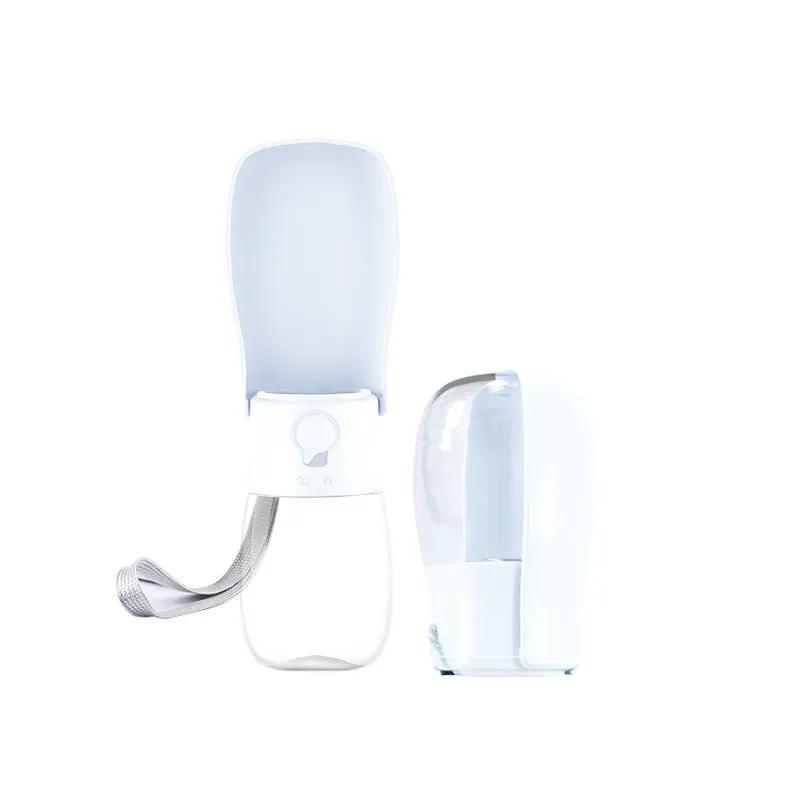 300ML Dog Out Drinking Water Bottle With Filter Element Pet Accompanying Cup Portable Pet Folding Water Cup by eprolo