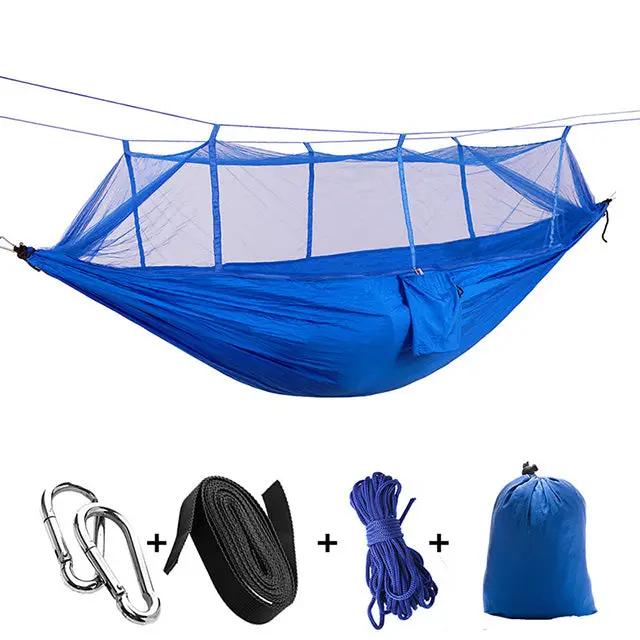 Ultralight Parachute Hammock Hunting Mosquito Net Double Person Sleeping Bed Drop-Shipping Outdoor Camping Portable Hammock by eprolo