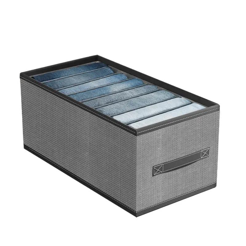 Closets Clothes Organizer Pants Jeans Storage Box Cabinet Drawer Organizer Underwear Socks T-Shirt Wardrobe Storage Organizers by eprolo