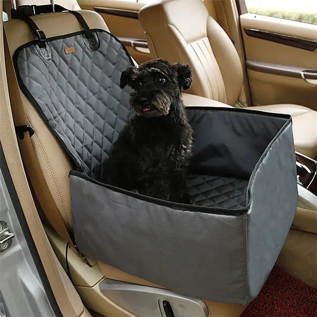 Pet Dog Car Seat Cover Protector Waterproof Vehicle Pet Mat Blanket Foldable Pet Dog Car Carrier Basket Safety Single Seat Bag by eprolo