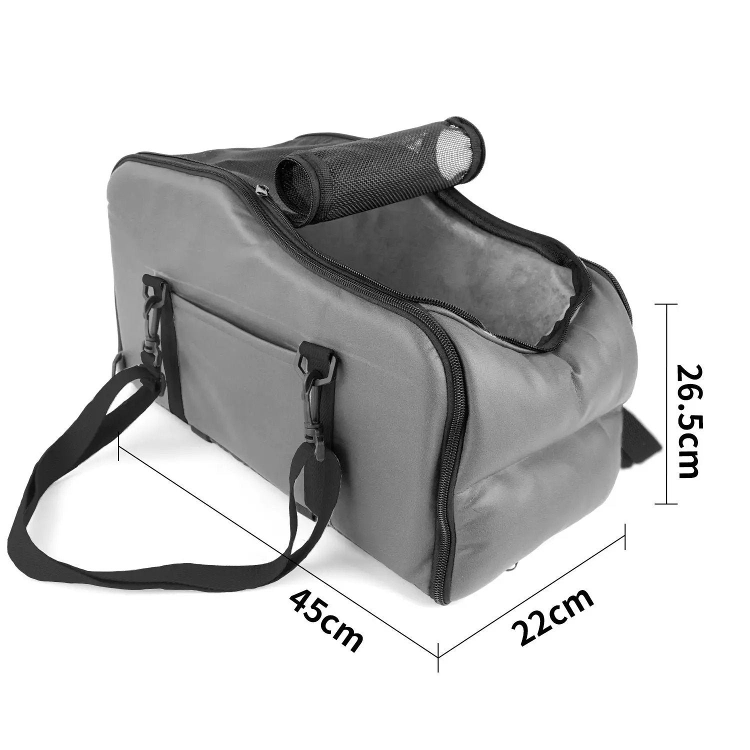 Portable pet bed for outings car travel safety seat center console car cushion car dog bed small dog ride artifact by eprolo