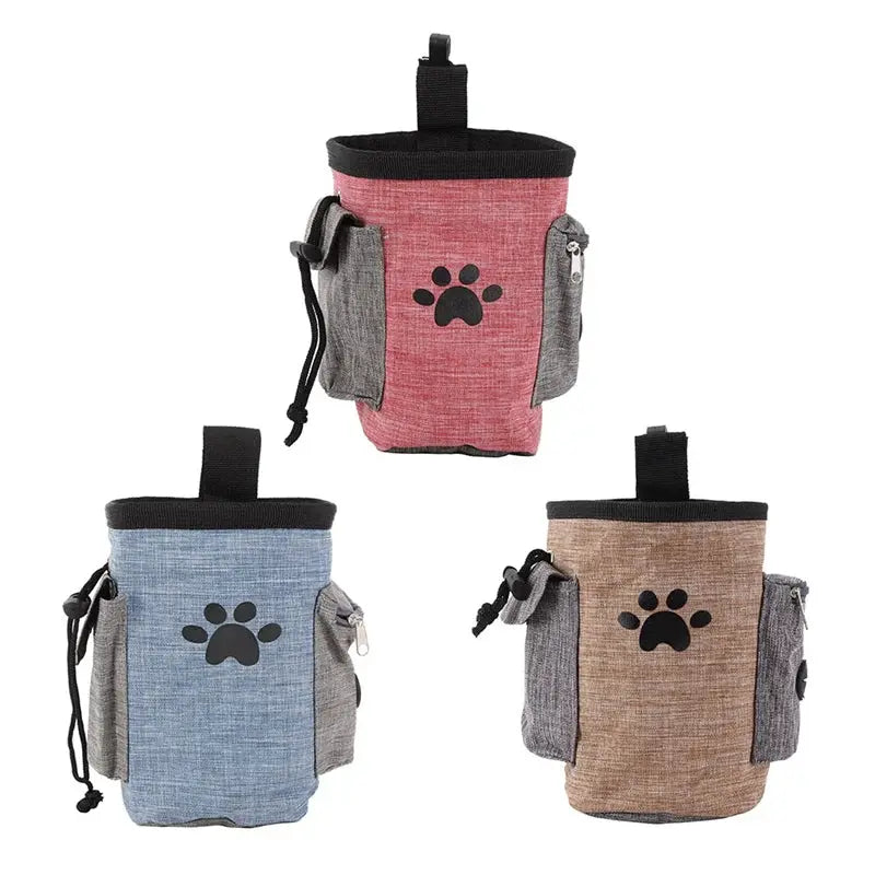 Portable Dog Training Treat Bag Puppy Snack Reward Waist Bag by eprolo
