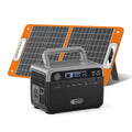 Flashfish 300W Power Station + 60W Solar Panel 230.4Wh LiFePO4 (Peak 600W) Solar Generator AC Outlets Portable Power Station,Power Bank, Battery Backup For Hurricane Emergency/Outdoor Camping by S.H.WS Essentials